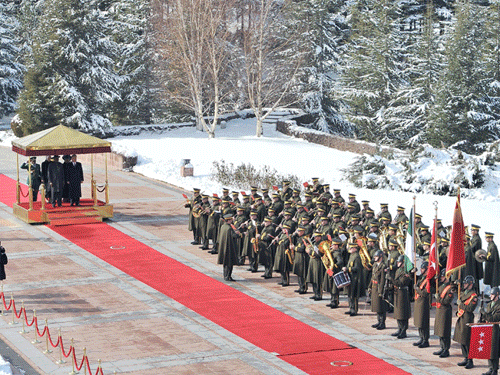 Nijerya Cumhurbaşkanı Jonathan Çankaya Köşkü’nde